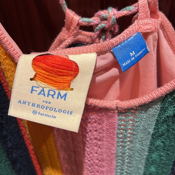 FARM Rio swing crocheted 🧶 sundress med - Picture 5 of 10